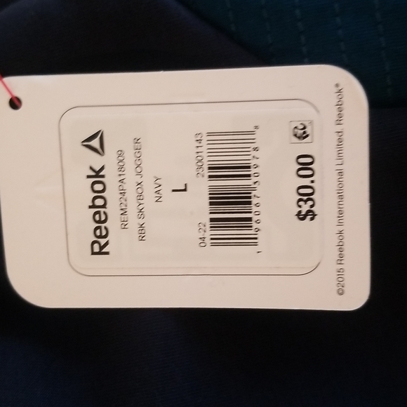 Men's Reebok sweats,NWT - Picture 2 of 13